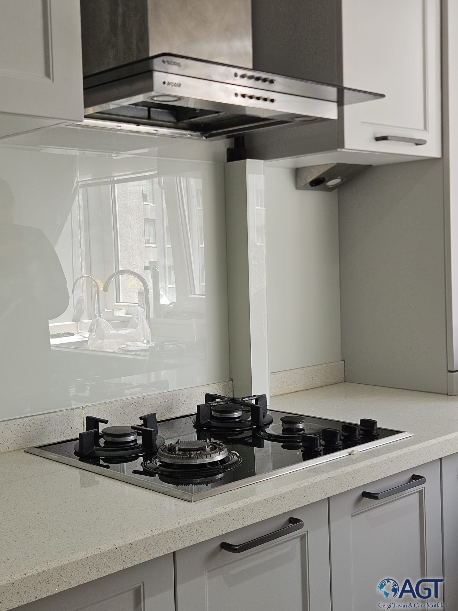 Ultra Clear Beyaz Cam Panel